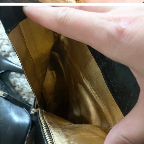 Report Signature Mott peep toe heeled booties, black, size 6 - Picture 16 of 16